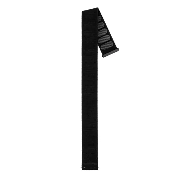 HIRSCH Vocem - Velcro Watch Strap - Black - Image 2