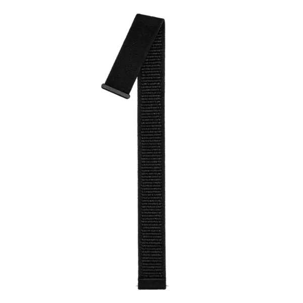 HIRSCH Vocem - Velcro Watch Strap - Black - Image 3
