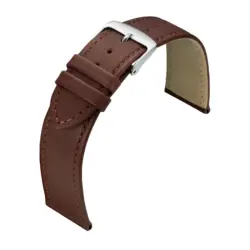 Barington Calf Classic Watch Strap (692) - Medium Brown
