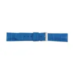 Pebro Crocodile Grain Watch Strap (736) - Blue