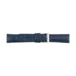 Pebro Crocodile Grain Watch Strap (738) - Dark Blue