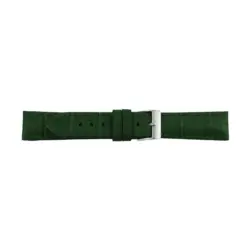 Pebro Crocodile Grain Watch Strap (739) - Green