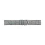 Pebro Crocodile Grain Watch Strap (781) - Grey