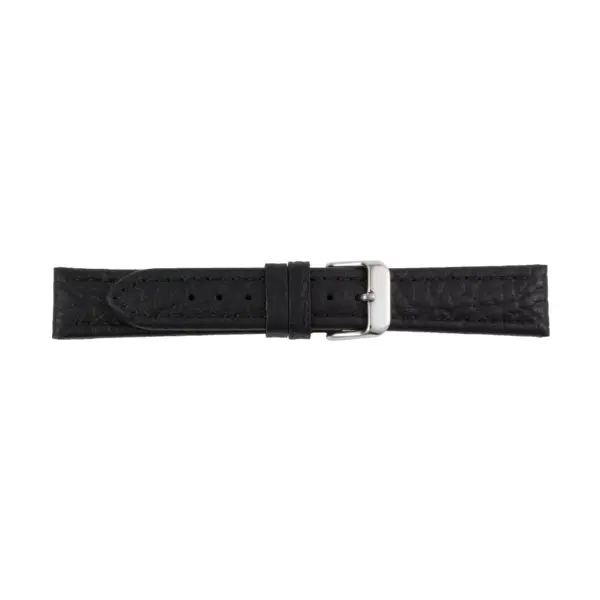 Pebro Elephant Grain Watch Strap (219) - Black