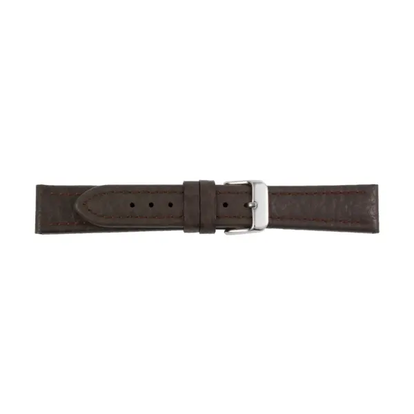 Pebro Elephant Grain Watch Strap (220) - Dark Brown