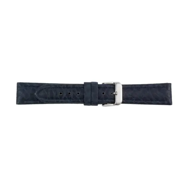 Pebro Elephant Grain Watch Strap (221) - Dark Blue