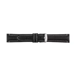 Pebro Elephant Grain Watch Strap (249) - Black