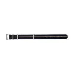 Pebro Exclusive Nylon Watch Strap (2002) - Dark Blue/Beige