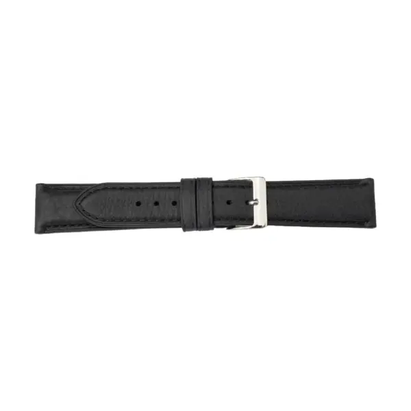 Pebro German Leather Watch Strap (1088) - Black