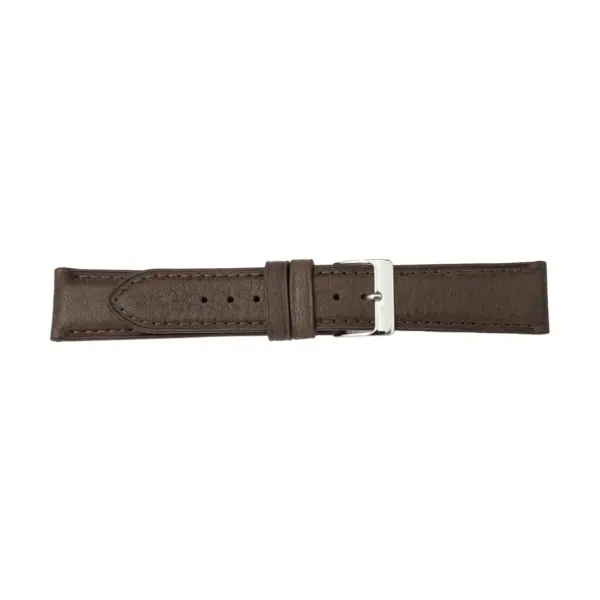 Pebro German Leather Watch Strap (1089) - Dark Brown