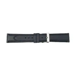 Pebro German Leather Watch Strap (1092) - Dark Blue