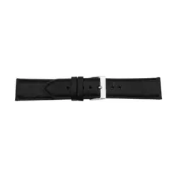 Pebro Italian Leather Watch Strap (1055) - Black