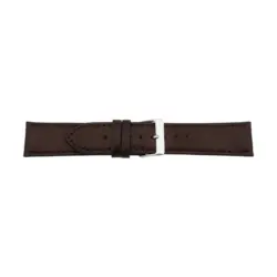 Pebro Italian Leather Watch Strap (1056) - Dark Brown