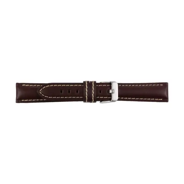 Pebro Leather Watch Strap (264) - Dark Brown
