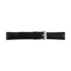 Pebro Leather Watch Strap (322) - Black