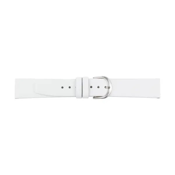 Pebro Leather Watch Strap (501) - White
