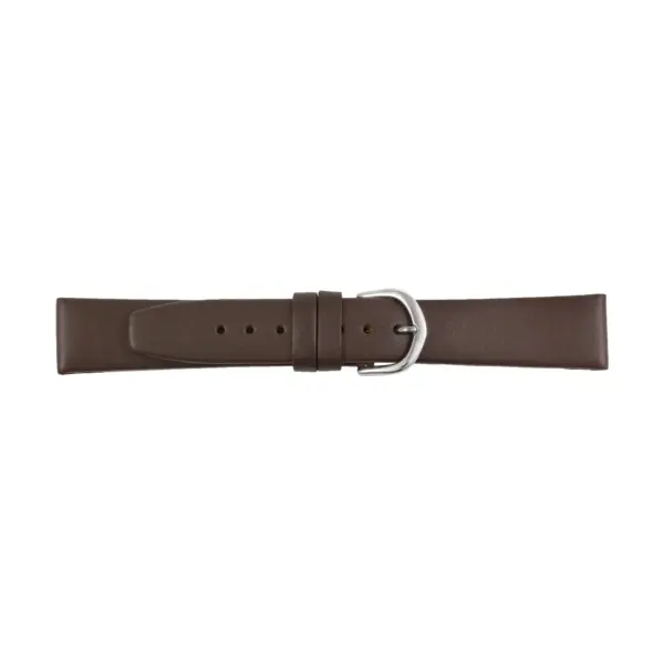 Pebro Leather Watch Strap (510) - Dark Brown