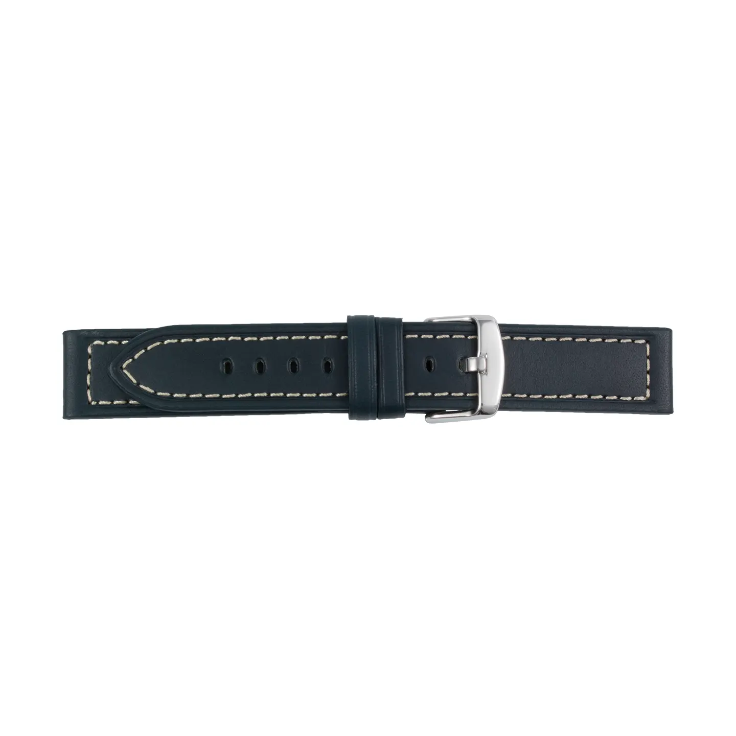 Pebro Leather Watch Strap (792) - Dark Blue