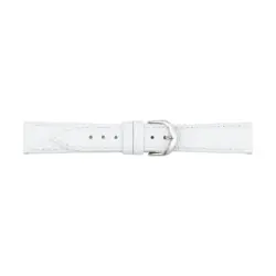 Pebro Lizard Grain Watch Strap (098) - White