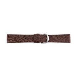 Pebro Lizard Grain Watch Strap (103) - Dark Brown