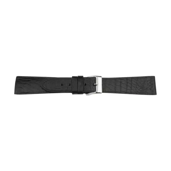Pebro Premium Leather Watch Strap (1072) - Black