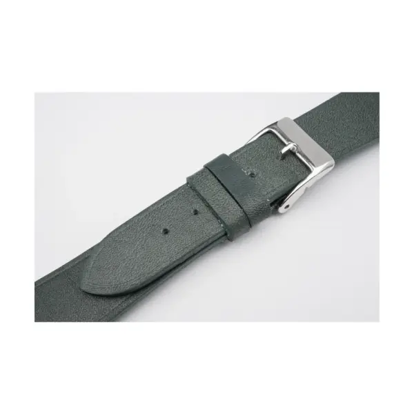 Pebro Premium Leather Watch Strap (1074) - Green - Image 2
