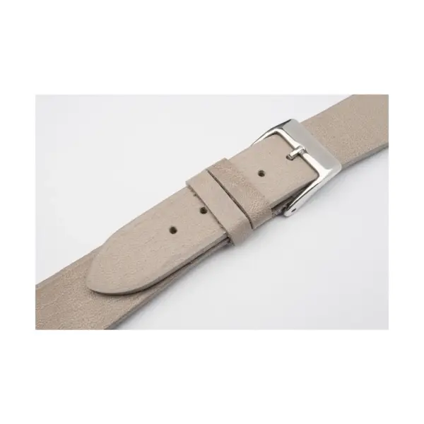 Pebro Premium Leather Watch Strap (1075) - Grey - Image 2