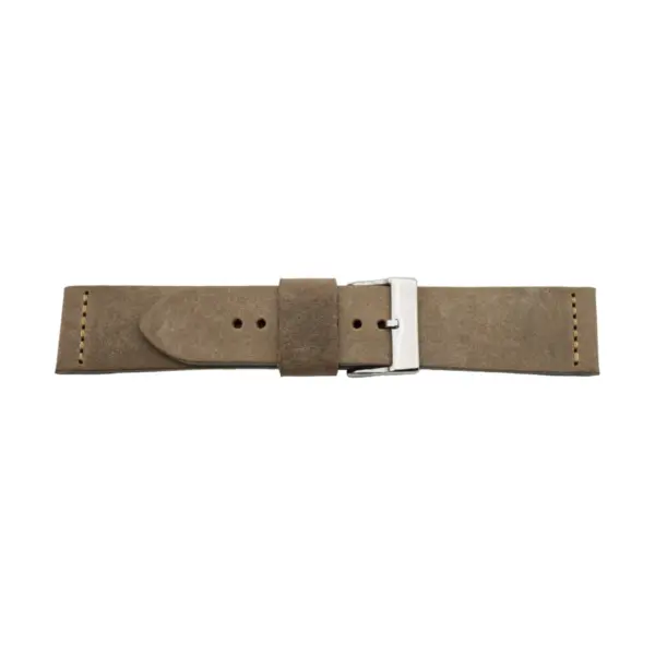 Pebro Premium Leather Watch Strap (1079) - Taupe