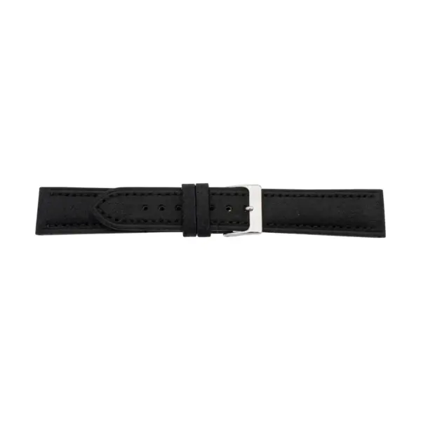 Pebro Premium Vintage Leather Watch Strap (1057) - Black