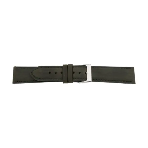 Pebro Premium Vintage Leather Watch Strap (1063) - Dark Green