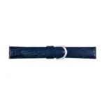Pebro Teju Lizard Grain Watch Strap (079) - Dark Blue