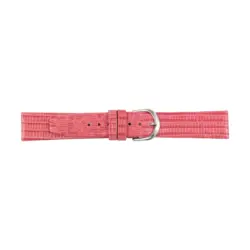 Pebro Teju Lizard Grain Watch Strap (225) - Pink