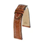RIOS1931 Ambassador - Alligator Leather Watch Strap (250) - Cognac