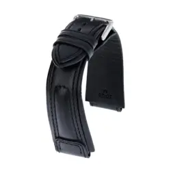 RIOS1931 Apulia - Calfskin Watch Strap (138) - Black
