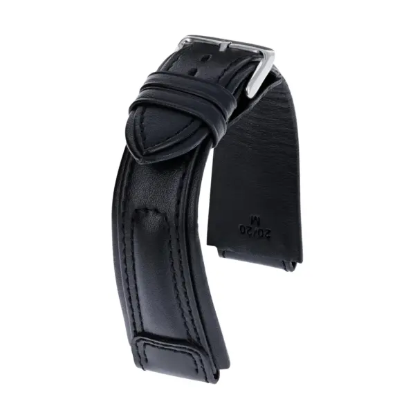 RIOS1931 Apulia - Calfskin Watch Strap (138) - Black