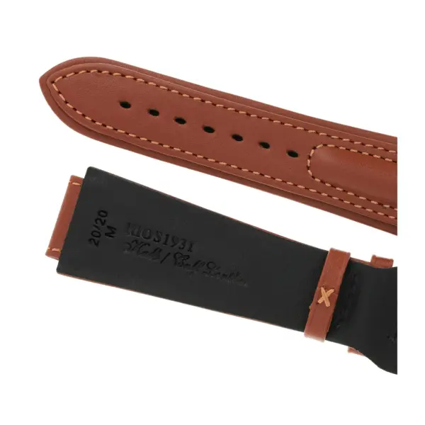 RIOS1931 Apulia - Calfskin Watch Strap (138) - Cognac - Image 4