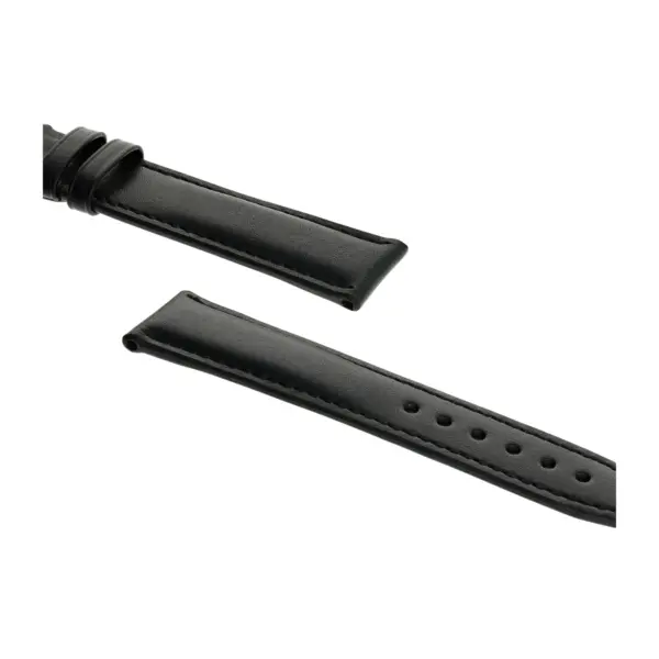 RIOS1931 Capri - Calfskin Watch Strap (104) - Black - Image 3