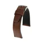 RIOS1931 Capri - Calfskin Watch Strap (104) - Mahogany