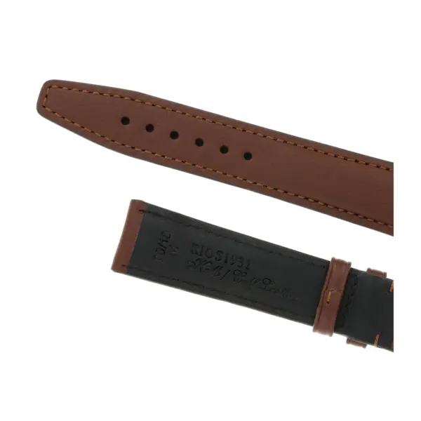 RIOS1931 Capri - Calfskin Watch Strap (104) - Mahogany - Image 4