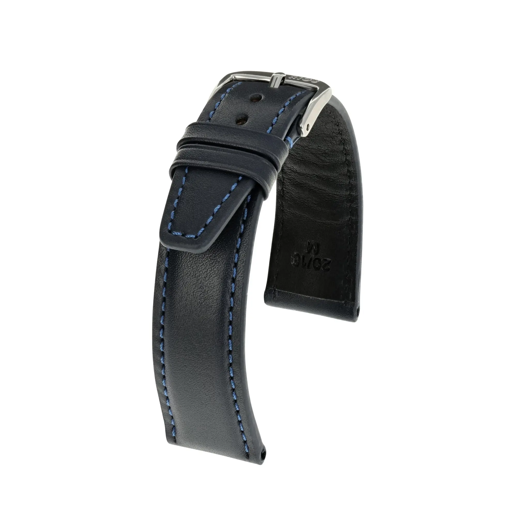 RIOS1931 Capri - Calfskin Watch Strap (104) - Ocean Blue
