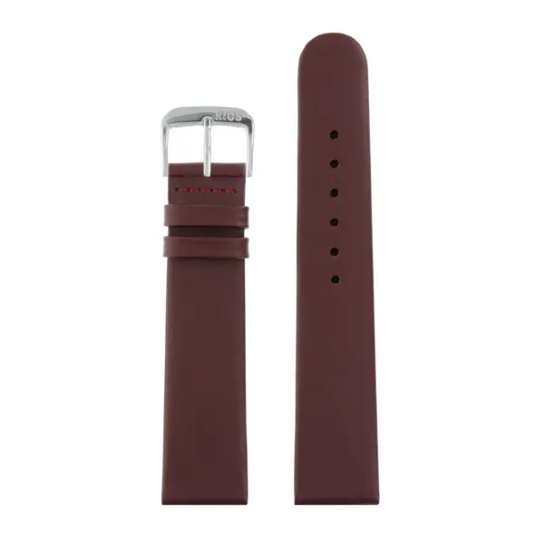 RIOS1931 Classic - Cowhide Watch Strap (34) - Burgundy - Image 2