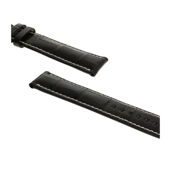 RIOS1931 Connoisseur - Alligator Leather Watch Strap (256) - Mocha - Image 3