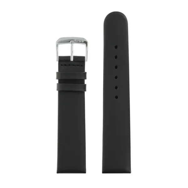 RIOS1931 Diplomat - Cowhide Watch Strap (30S) - Black - Image 2