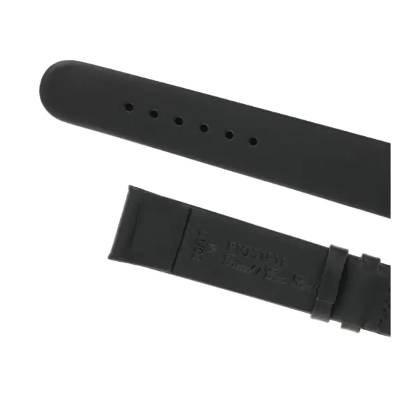 RIOS1931 Diplomat - Cowhide Watch Strap (30S) - Black - Image 4