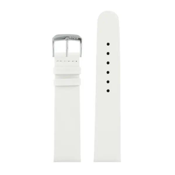 RIOS1931 Diplomat - Cowhide Watch Strap (30S) - White - Image 2