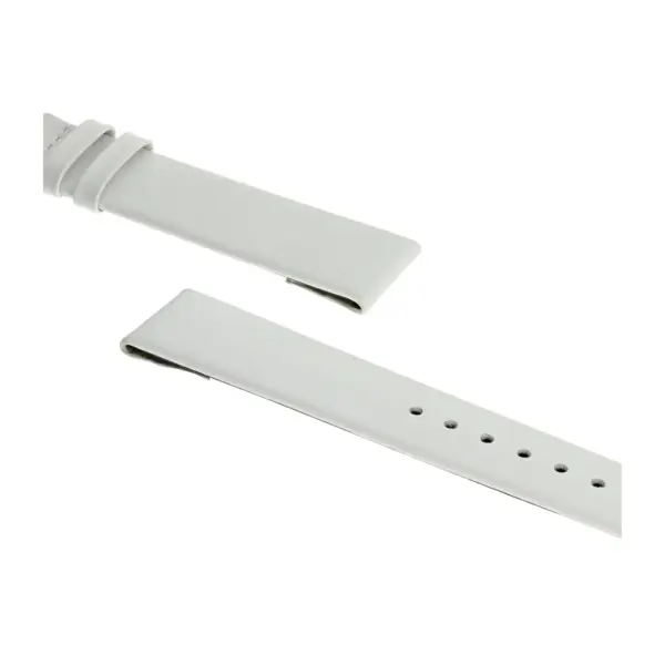 RIOS1931 Diplomat - Cowhide Watch Strap (30S) - White - Image 3