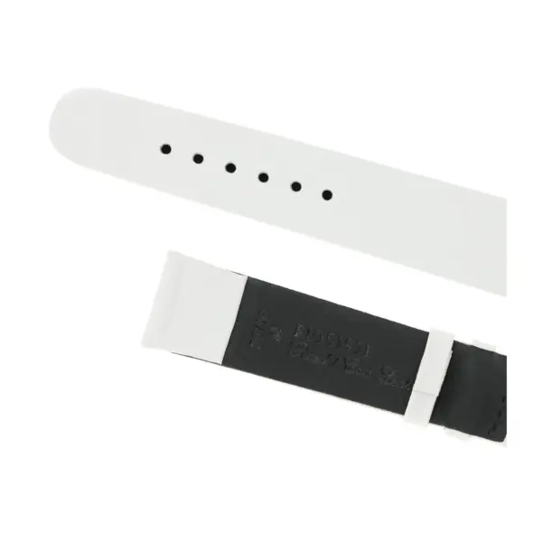 RIOS1931 Diplomat - Cowhide Watch Strap (30S) - White - Image 4