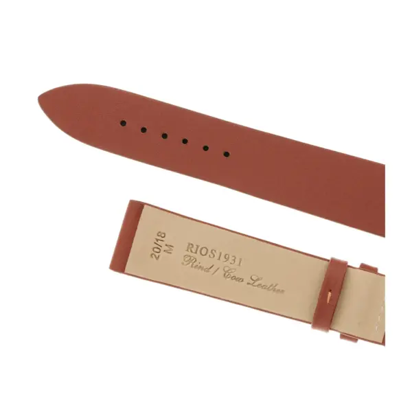 RIOS1931 Elegant - Cowhide Watch Strap (43) - Cognac - Image 4