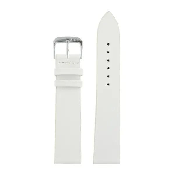 RIOS1931 Elegant - Cowhide Watch Strap (43) - White - Image 2