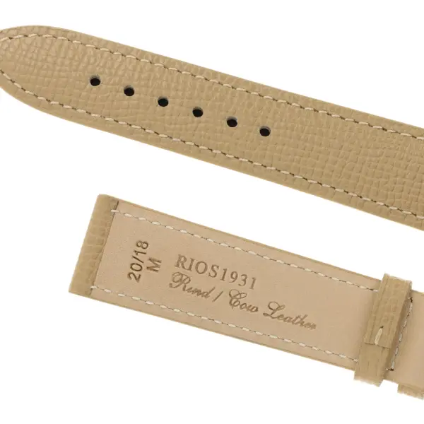RIOS1931 French - Cowhide Watch Strap (45) - Cashmere - Image 2